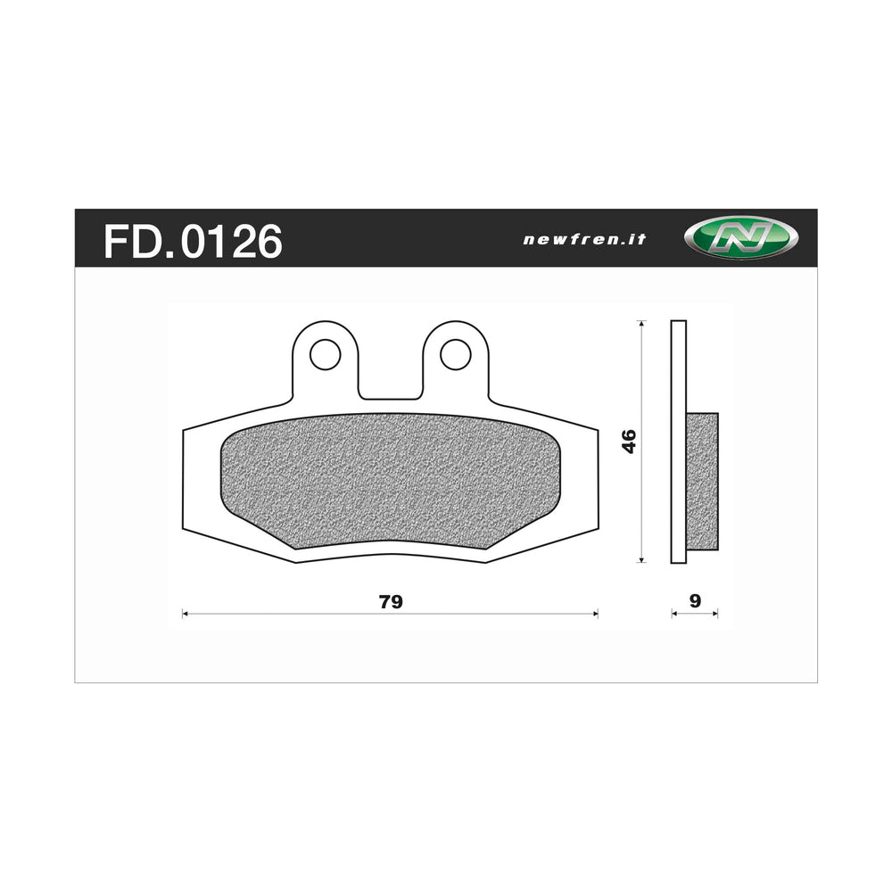 Newfren Brake Pads - Off Road Dirt Sintered