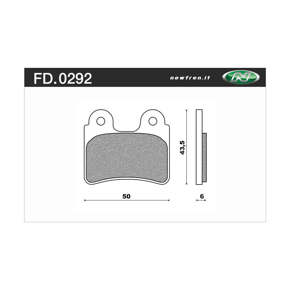 Newfren Brake Pads - Off Road Dirt Race Sintered