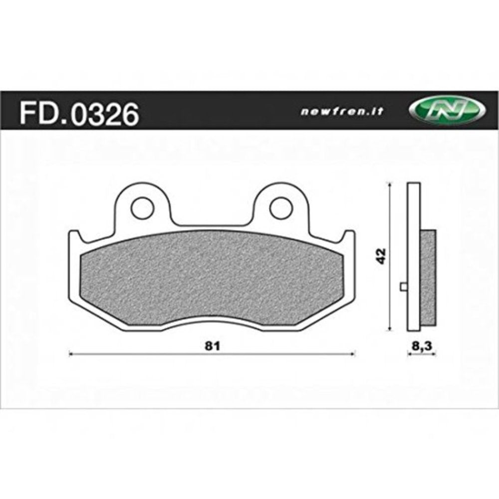 Newfren Brake Pads - Scooter Elite Sintered