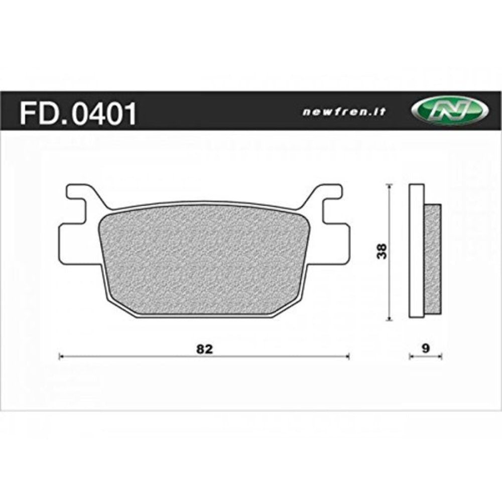 Newfren Brake Pads - Scooter Elite Sintered