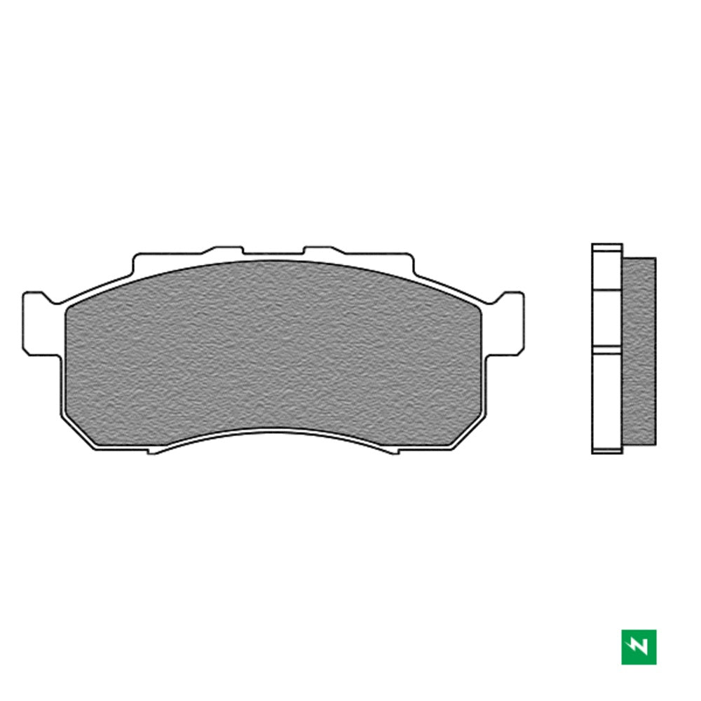 Newfren Brake Pads - ATV Sintered Honda SXS500/SXS700 Front Brake Pads