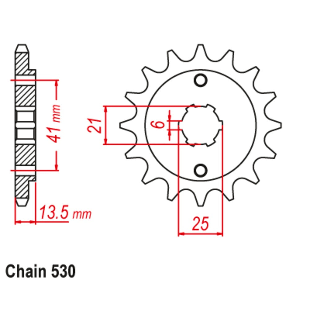 15T - Front Sprocket - Honda