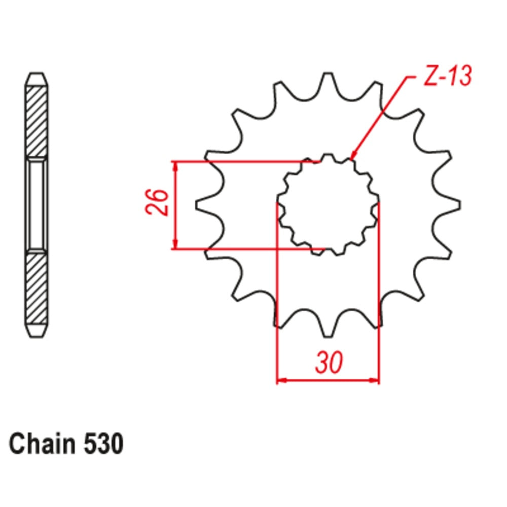 18T - Front Sprocket - Triumph