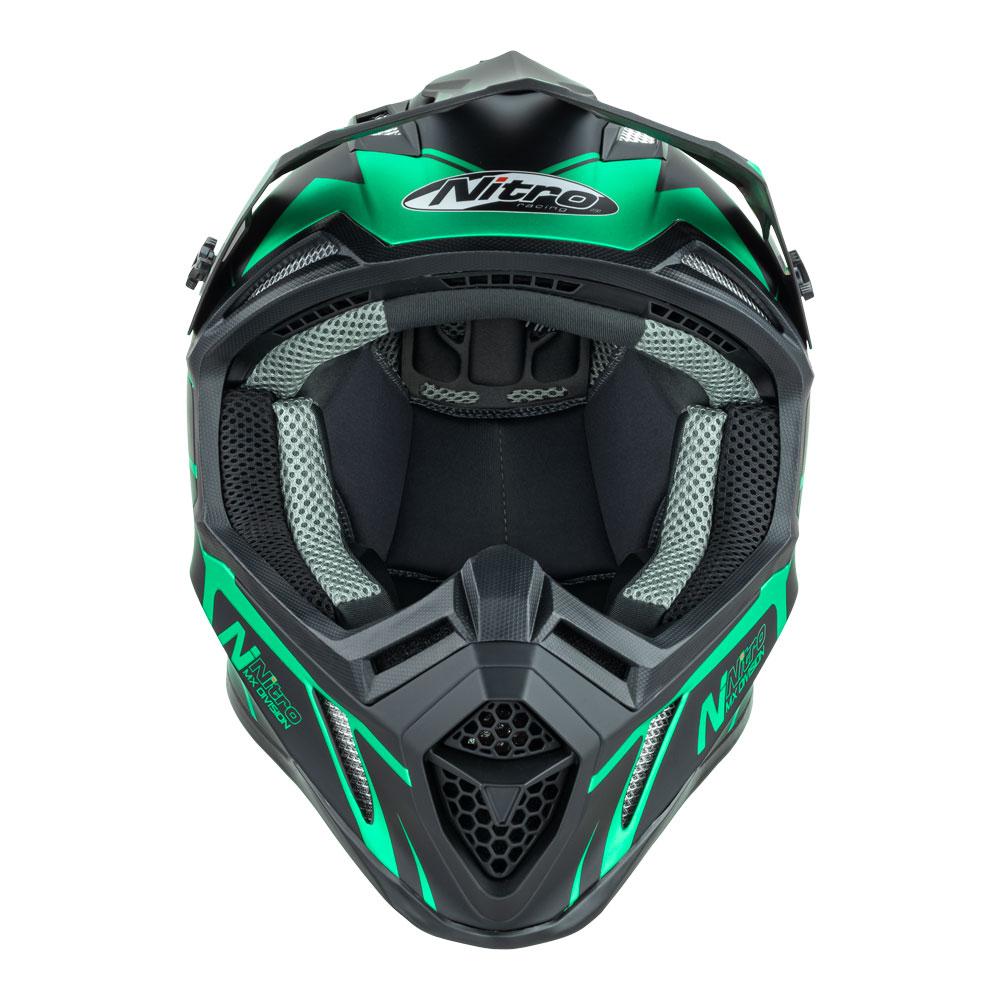 NITRO MX760 SATIN BLACK/TEAL