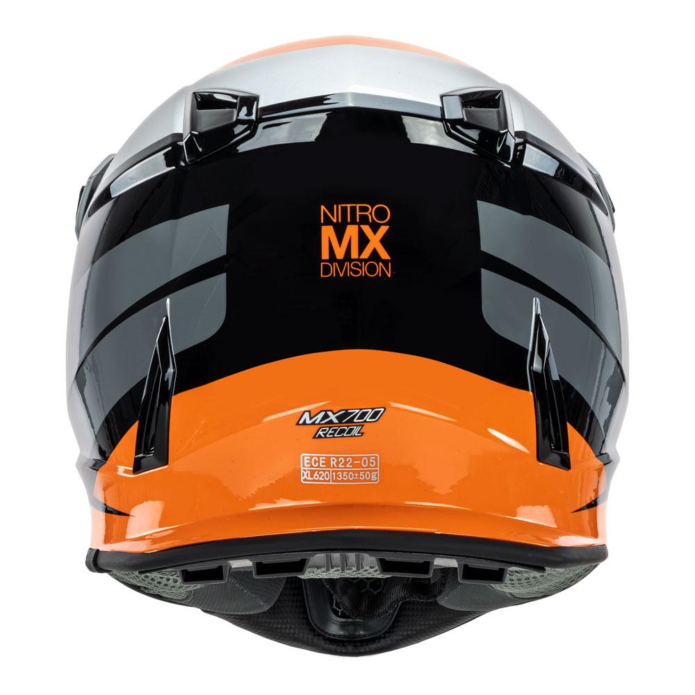 NITRO MX700 RECOIL GREY/BLACK/ORANGE