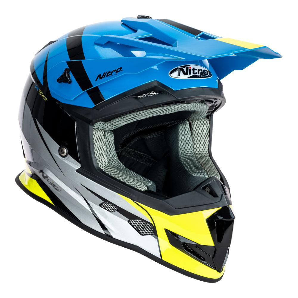 NITRO MX700 YOUTH RECOIL BLUE/BLACK/GREY