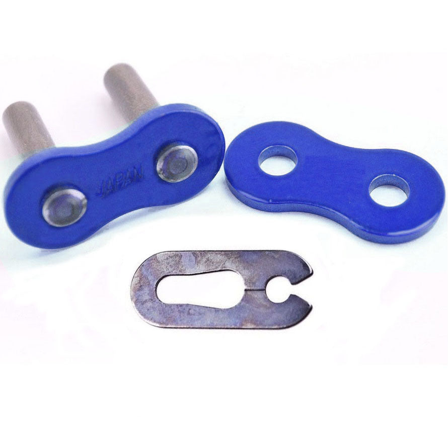 EK 428 H/Duty Motocross Blue Clip Link (single)