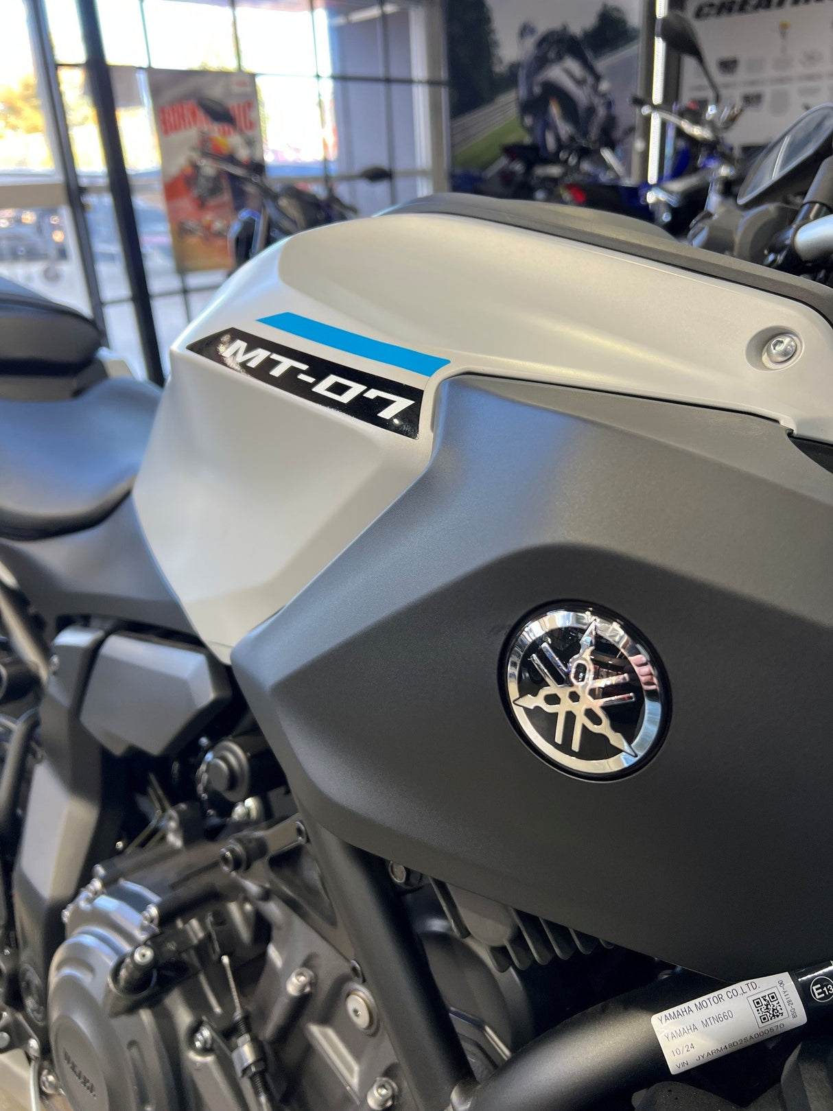 2025 Yamaha MT-07 LAMS Ice Storm