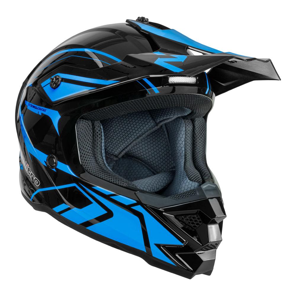NITRO MX710 YOUTH SHARD II BLUE/BLACK
