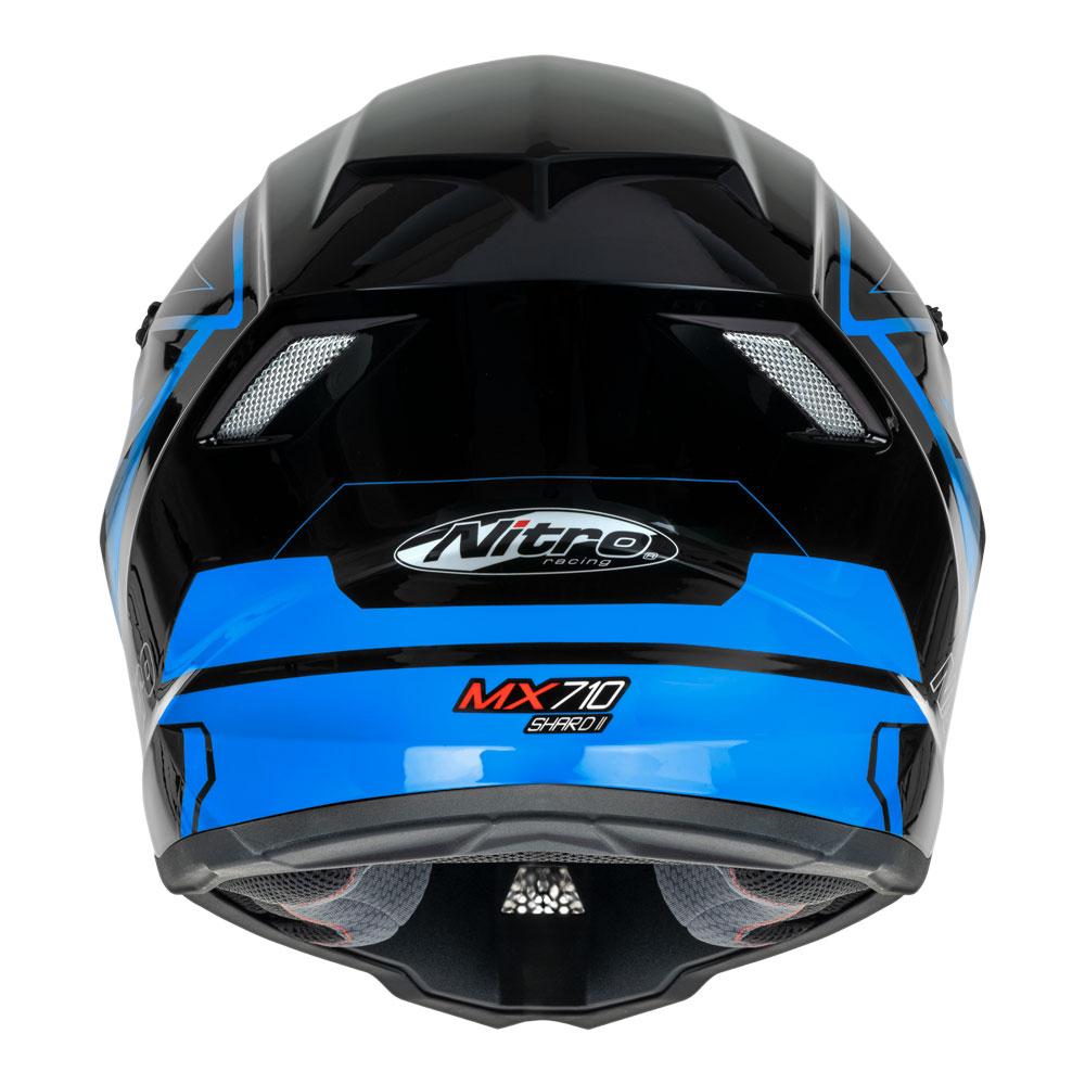 NITRO MX710 YOUTH SHARD II BLUE/BLACK