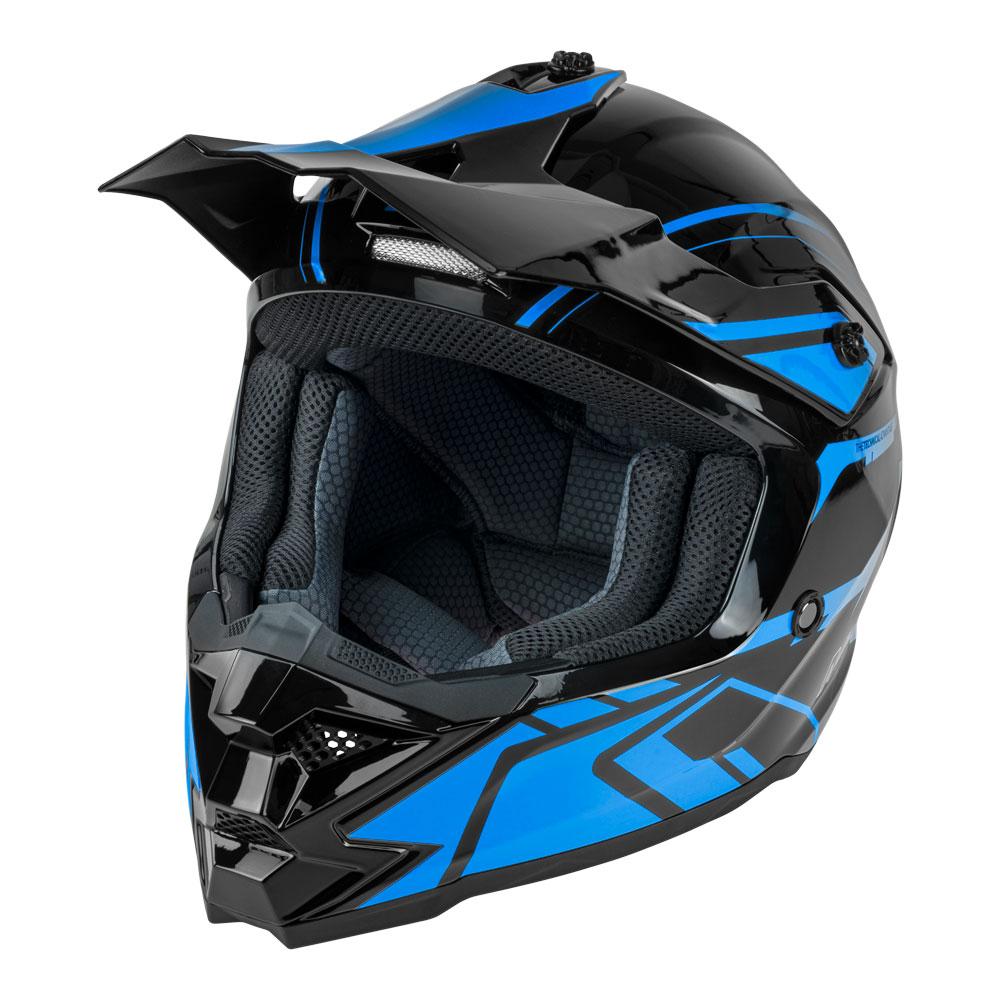 NITRO MX710 YOUTH SHARD II BLUE/BLACK