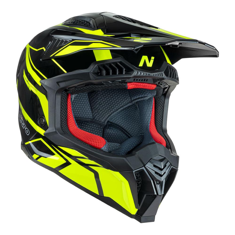 NITRO MX710 SHARD II FLURO YELLOW/BLACK