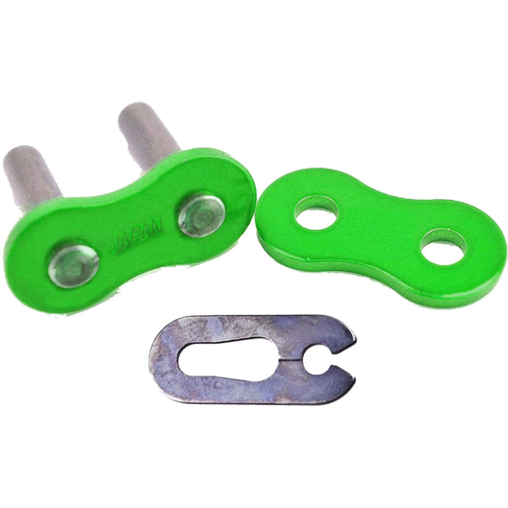 EK 520 H/Duty Motocross Green Clip Link (single)