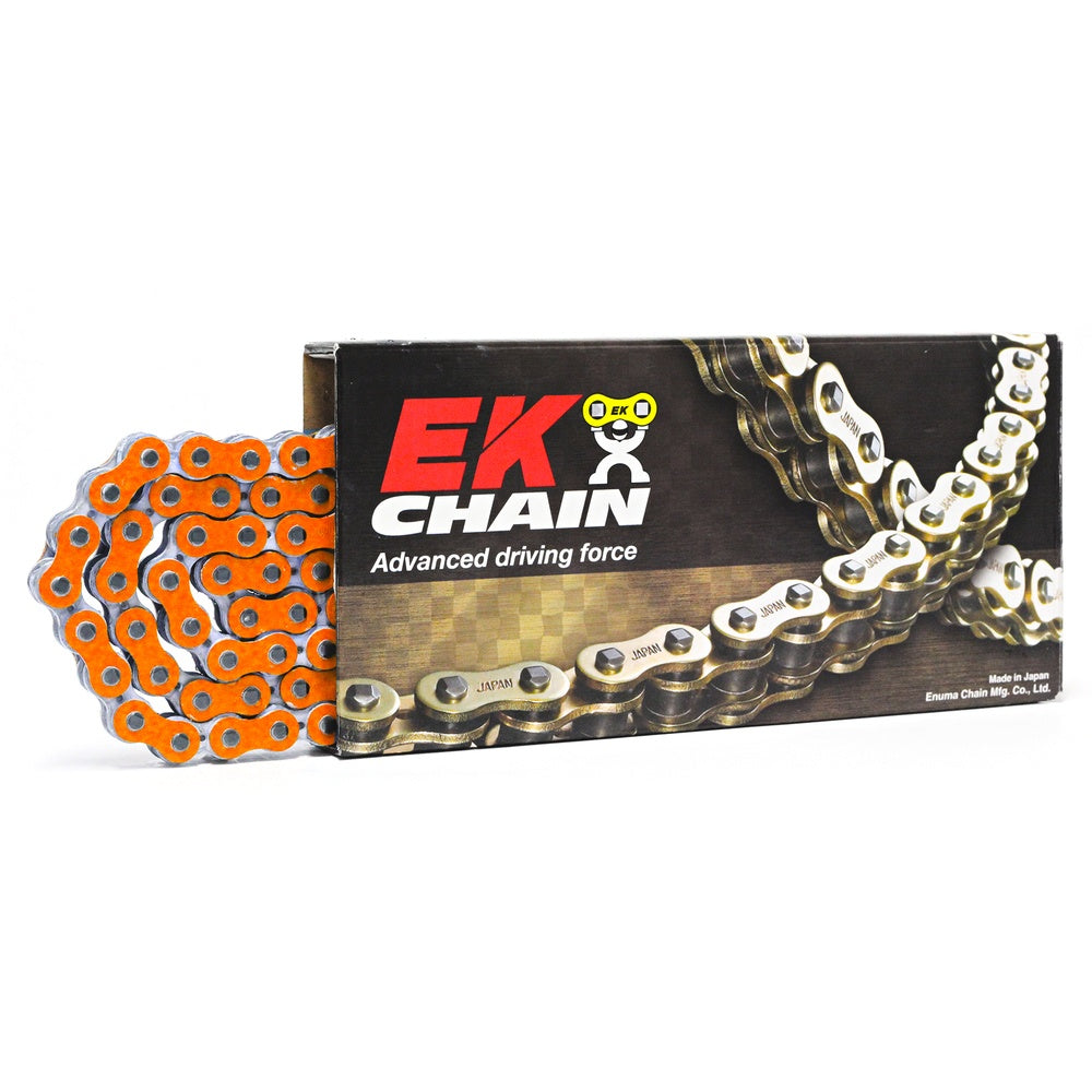 EK 520 QX-Ring Orange Chain 120L (10)