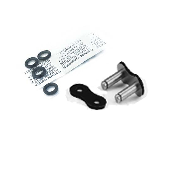 EK 530 QX-Ring Black/Black Rivet Link