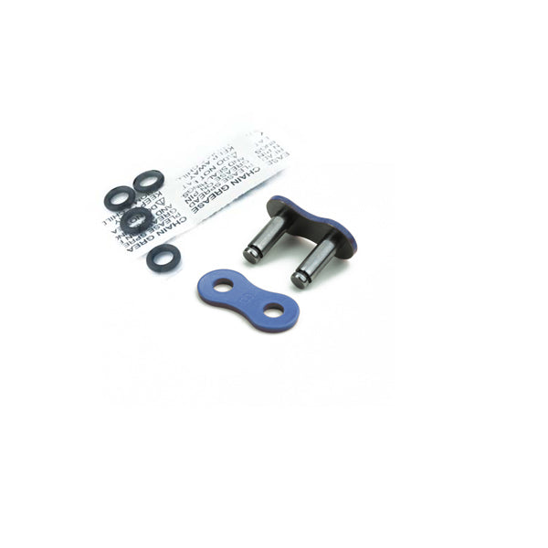 EK 530 NX-Ring Super H/Duty Metallic Blue Rivet Link