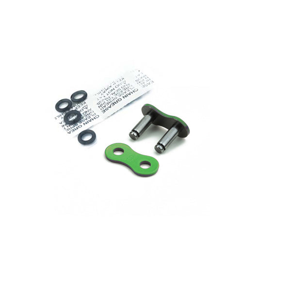 EK 530 NX-Ring Super H/Duty Metallic Green Rivet Link