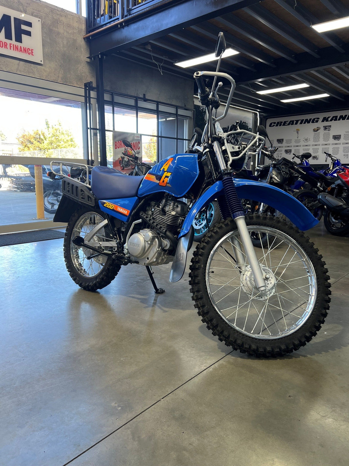 2024 Yamaha AG200F Blue