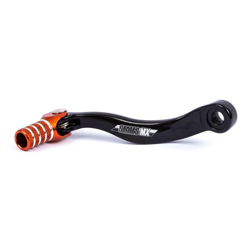 STATES MX FORGED GEAR LEVER - KTM - ORANGE
