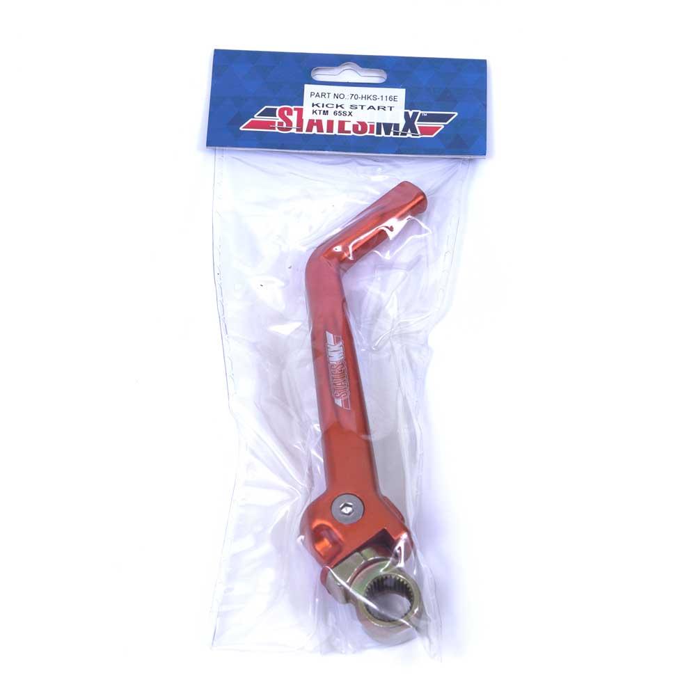STATES MX ALLOY KICKSTART LEVER - KTM - ORANGE