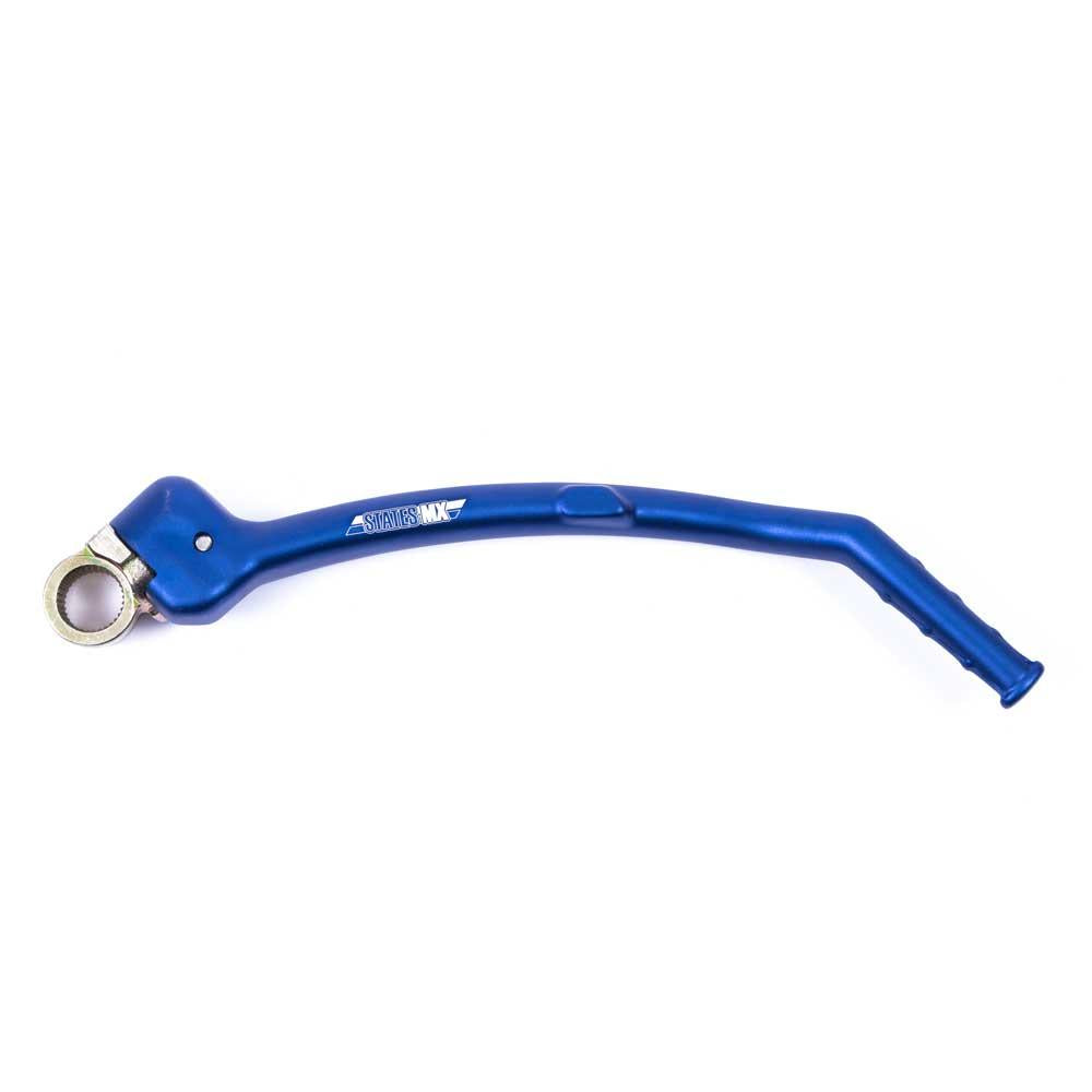 STATES MX ALLOY KICKSTART LEVER - YAMAHA - BLUE