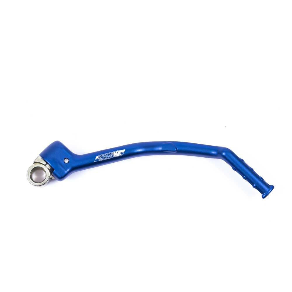 STATES MX ALLOY KICKSTART LEVER - YAMAHA - BLUE