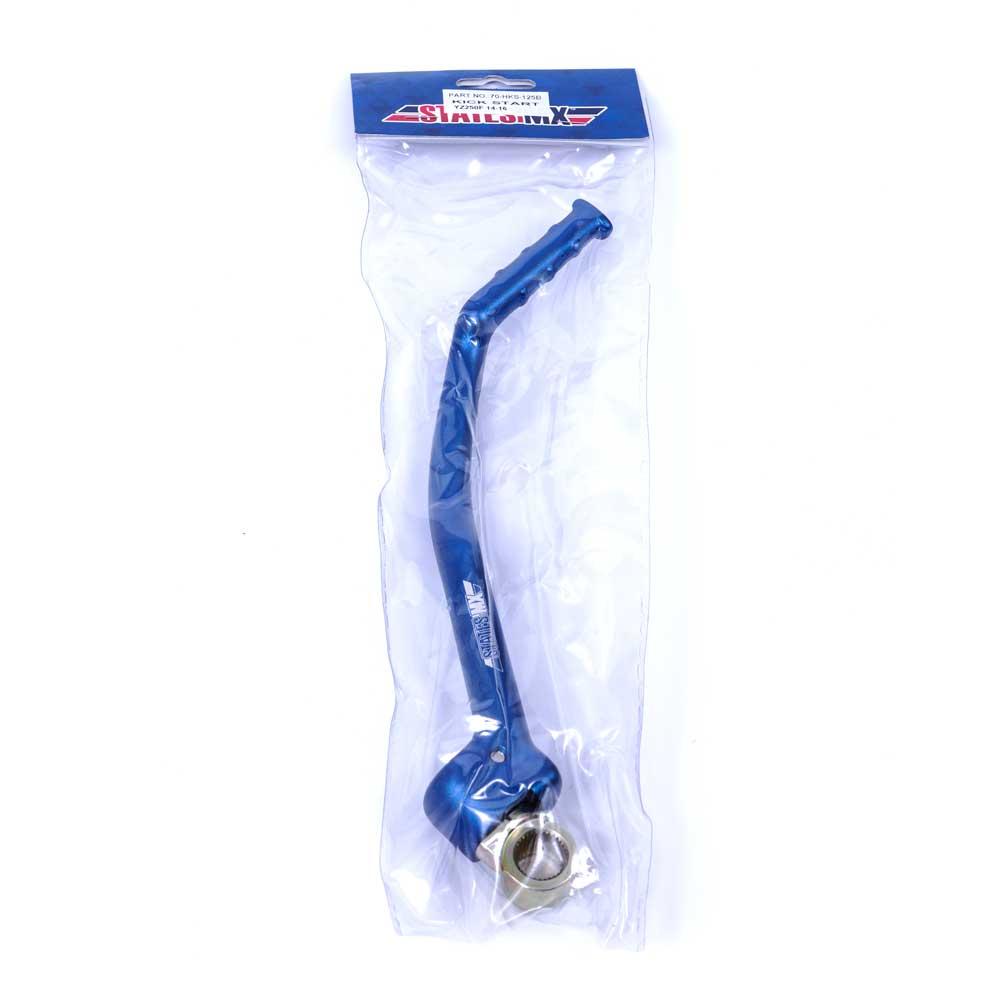 STATES MX ALLOY KICKSTART LEVER - YAMAHA - BLUE