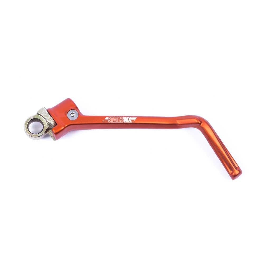 STATES MX ALLOY KICKSTART LEVER - KTM - ORANGE