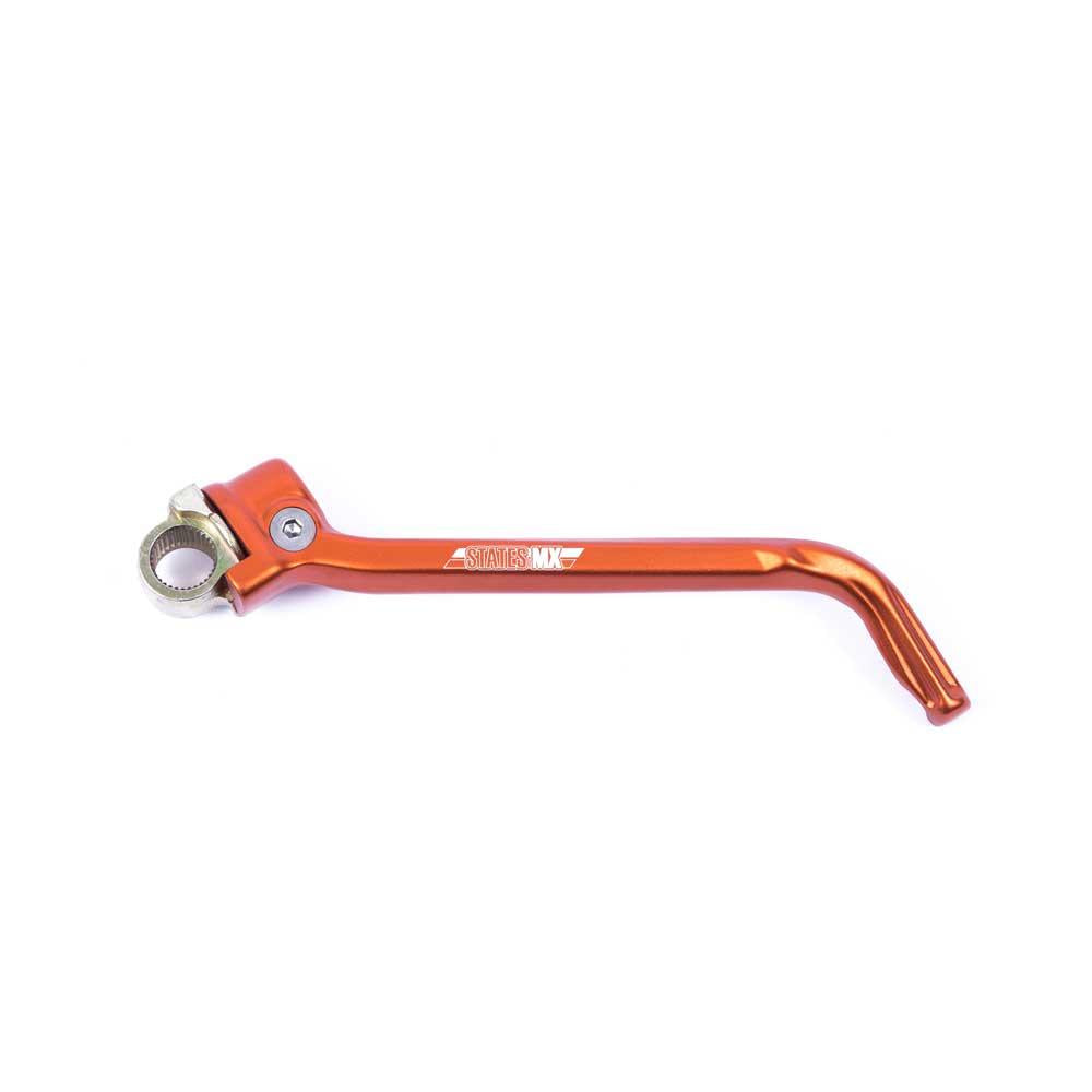 STATES MX ALLOY KICKSTART LEVER - KTM - ORANGE