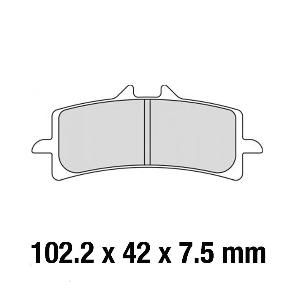 FERODO Brake Disc Pad Set - FDB2260 ST