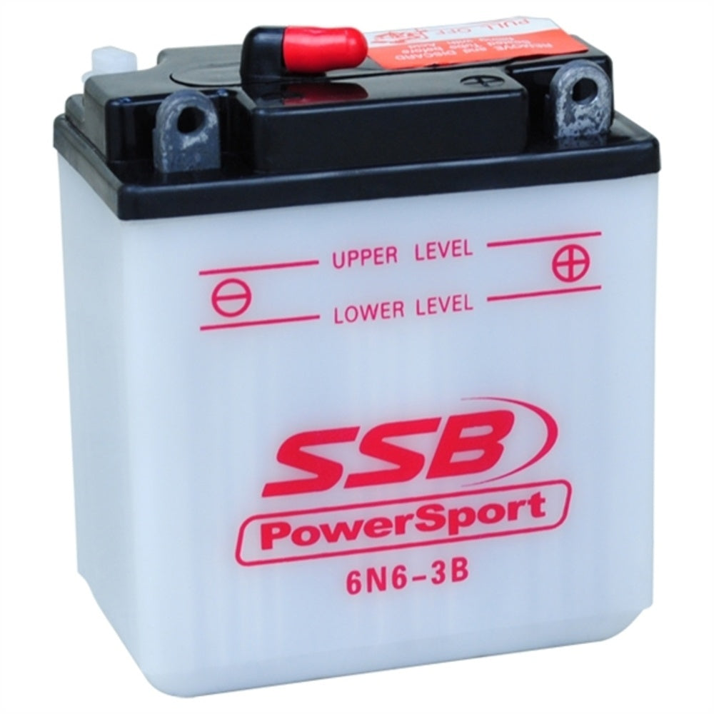 6N6-3B SSB Powersport Flooded Motorcycle Battery