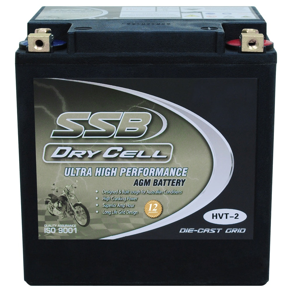 12 Volt SSB Dry Fit High Performance (2) (YIX3OL,CB30L-B) (10.3KG)