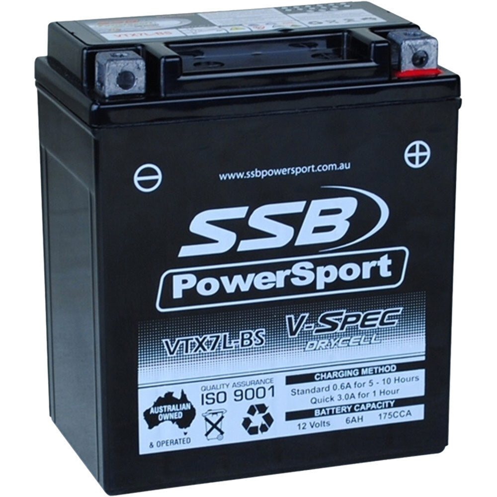 12V SSB V-Spec High Perform. AGM Battery (8) (2.63 Kg)