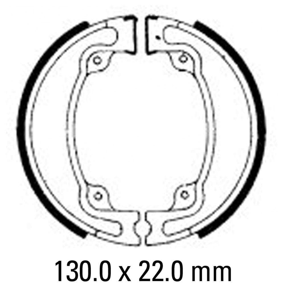 FERODO Brake Shoe Set - FSB746