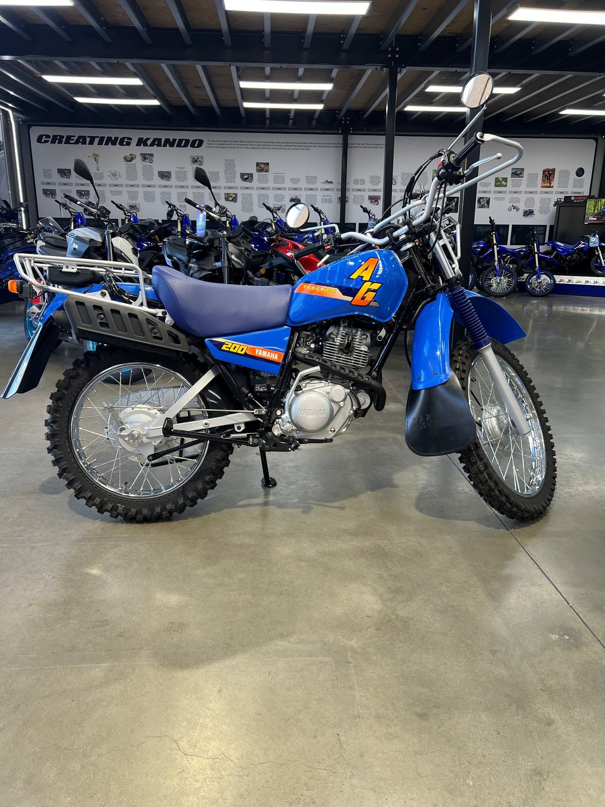 2024 Yamaha AG200F Blue