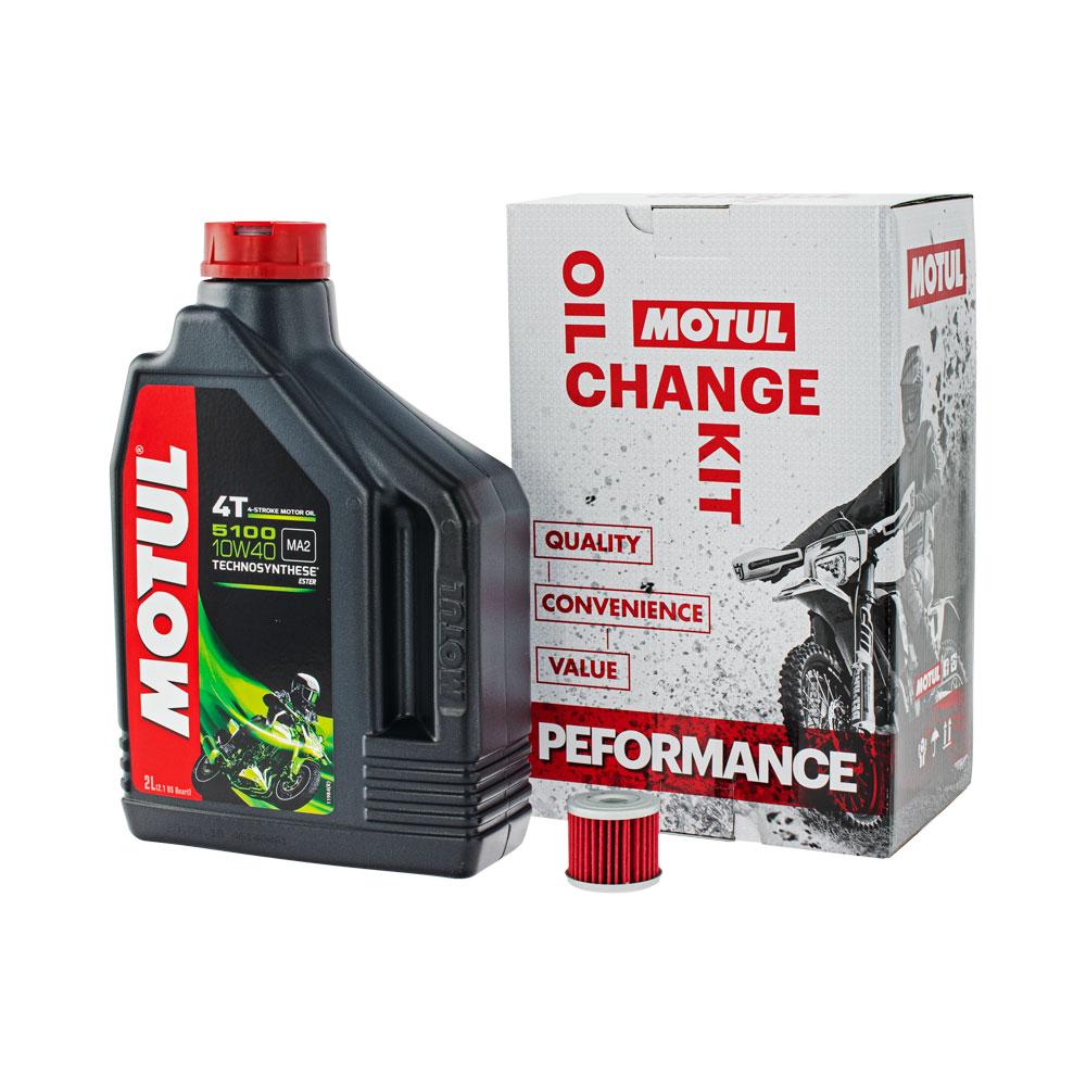 MOTUL PERFORMANCE OIL CHANGE KIT KX250F 04-20 KX450F 16-20