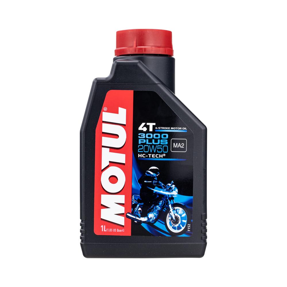 MOTUL 3000 PLUS 20W50 4 STROKE OIL - 1 Litre