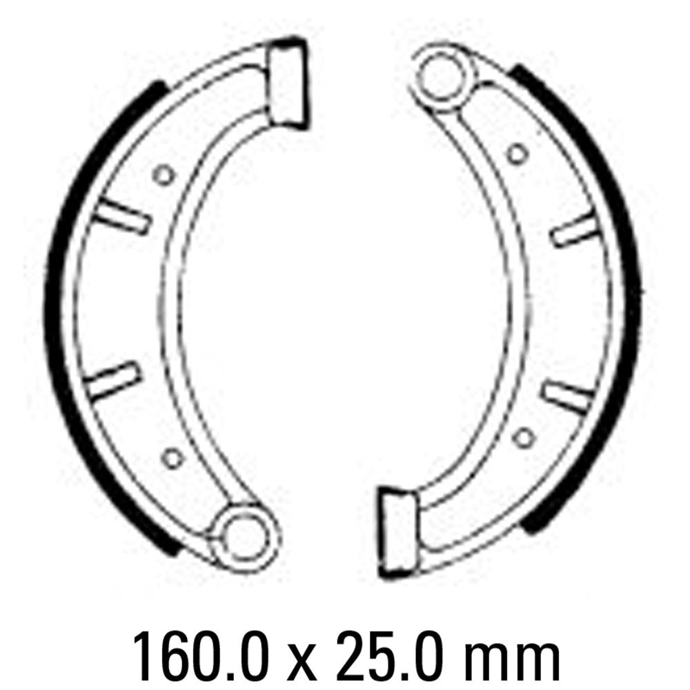 FERODO Brake Shoe Set - FSB813