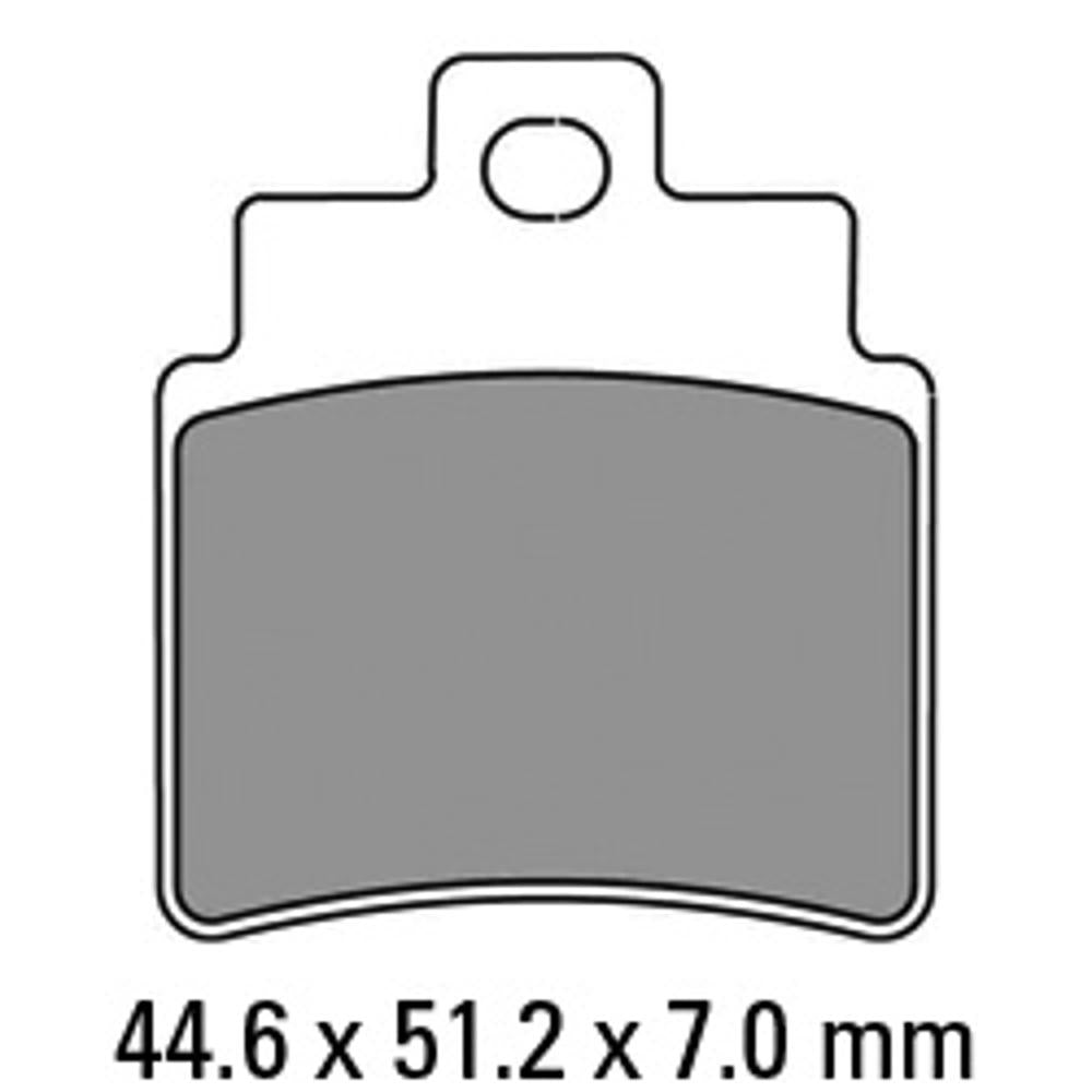 FERODO Brake Disc Pad Set - FDB2141 SG Sinter Grip SG Compound - Road, Off-Road or Competition