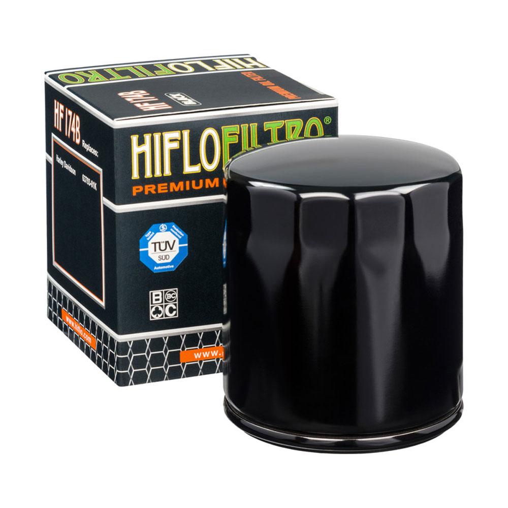 HIFLOFILTRO - OIL FILTER HF174B BLACK