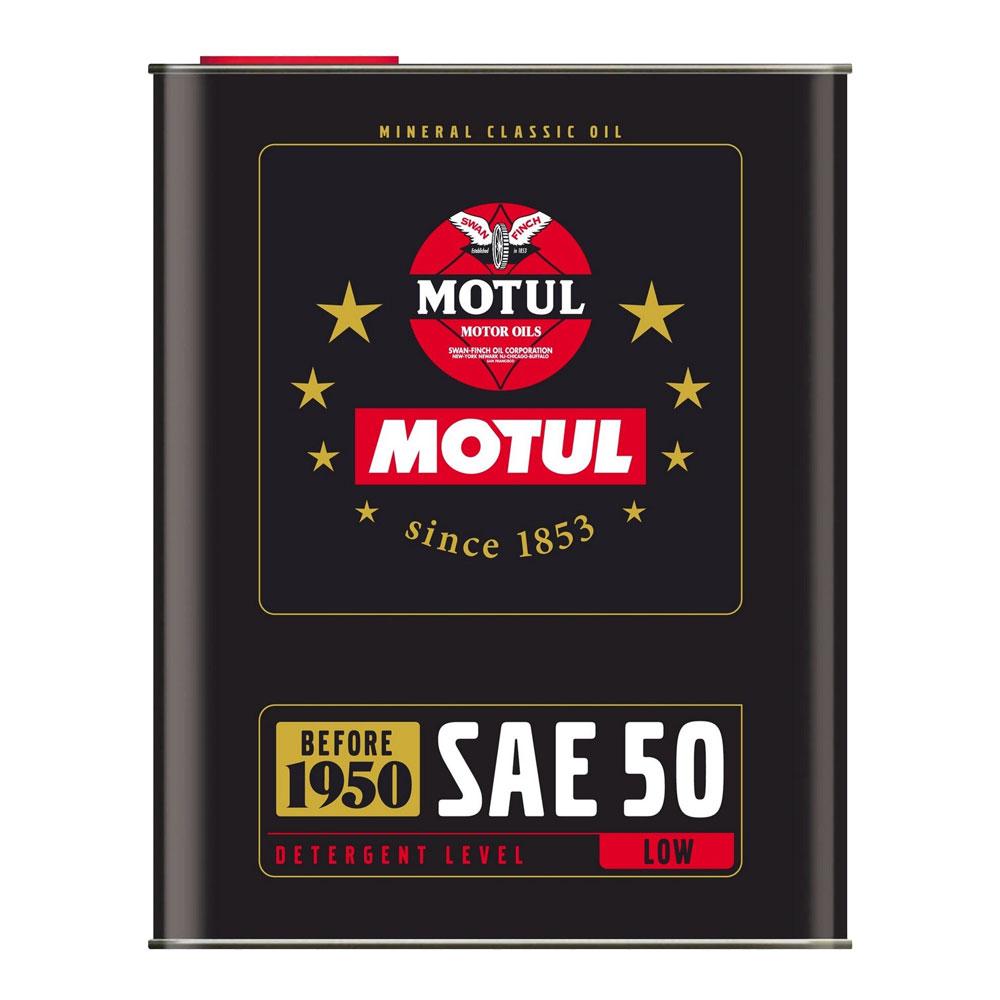 MOTUL CLASSIC SAE50 4 STROKE OIL - 2 Litre