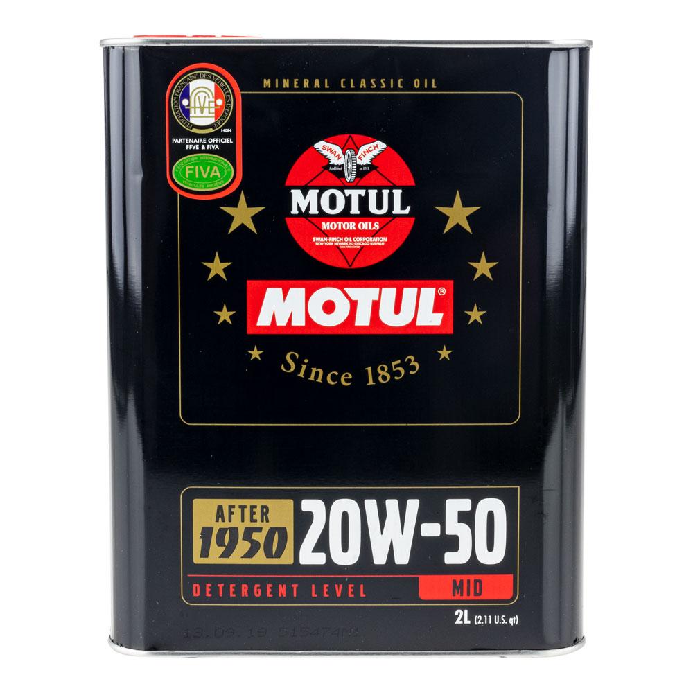 MOTUL CLASSIC 20W50 - 2 Litre