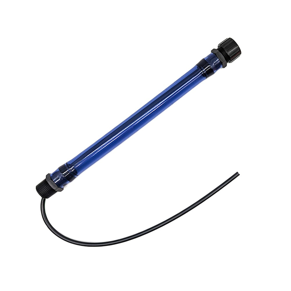 Flexible auto shut off vented 3/4" NPT spouts for 10L/2.7G - Blue tubing