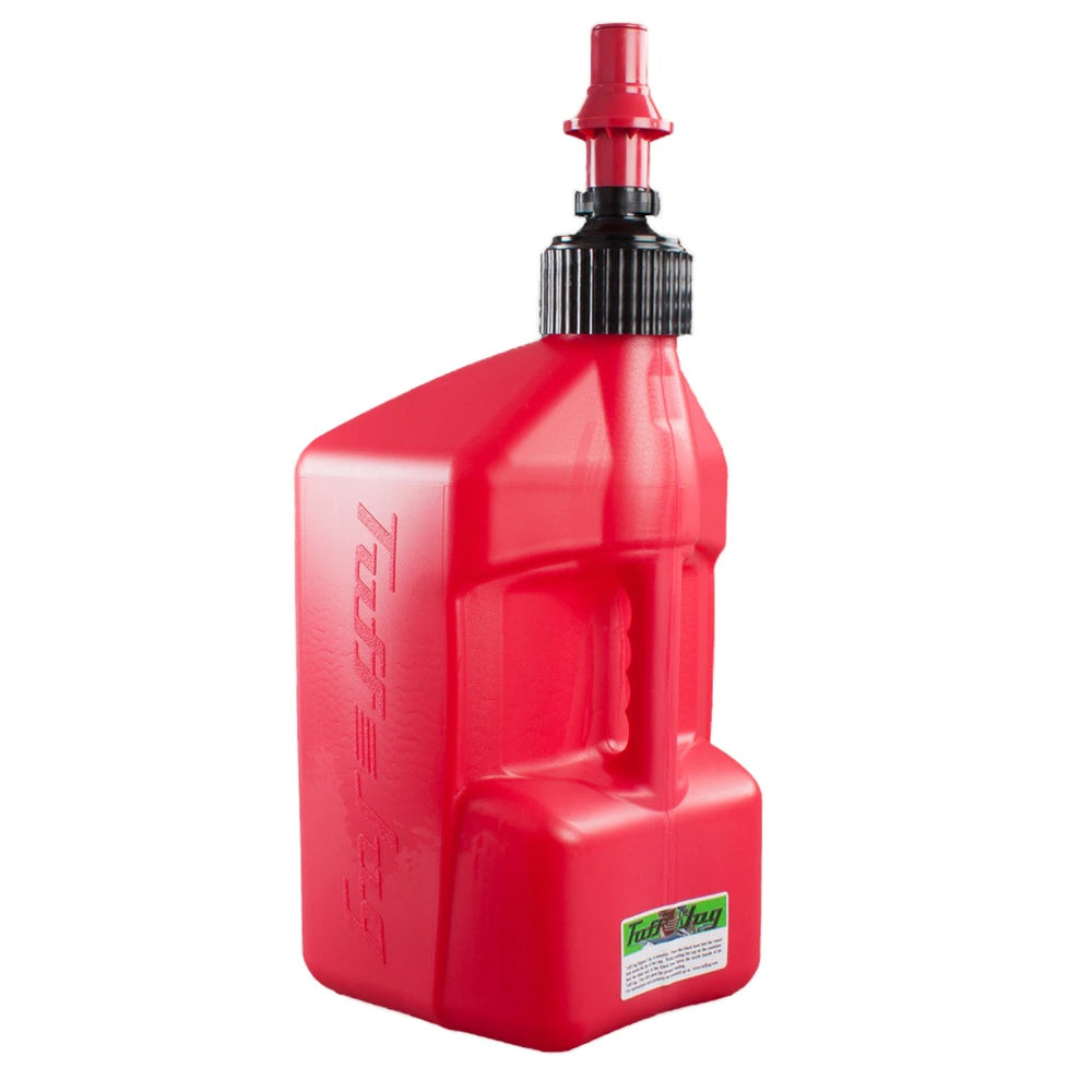 5 gal/20 Litre Diesel Tuff Jug Red with Red Ripper Cap