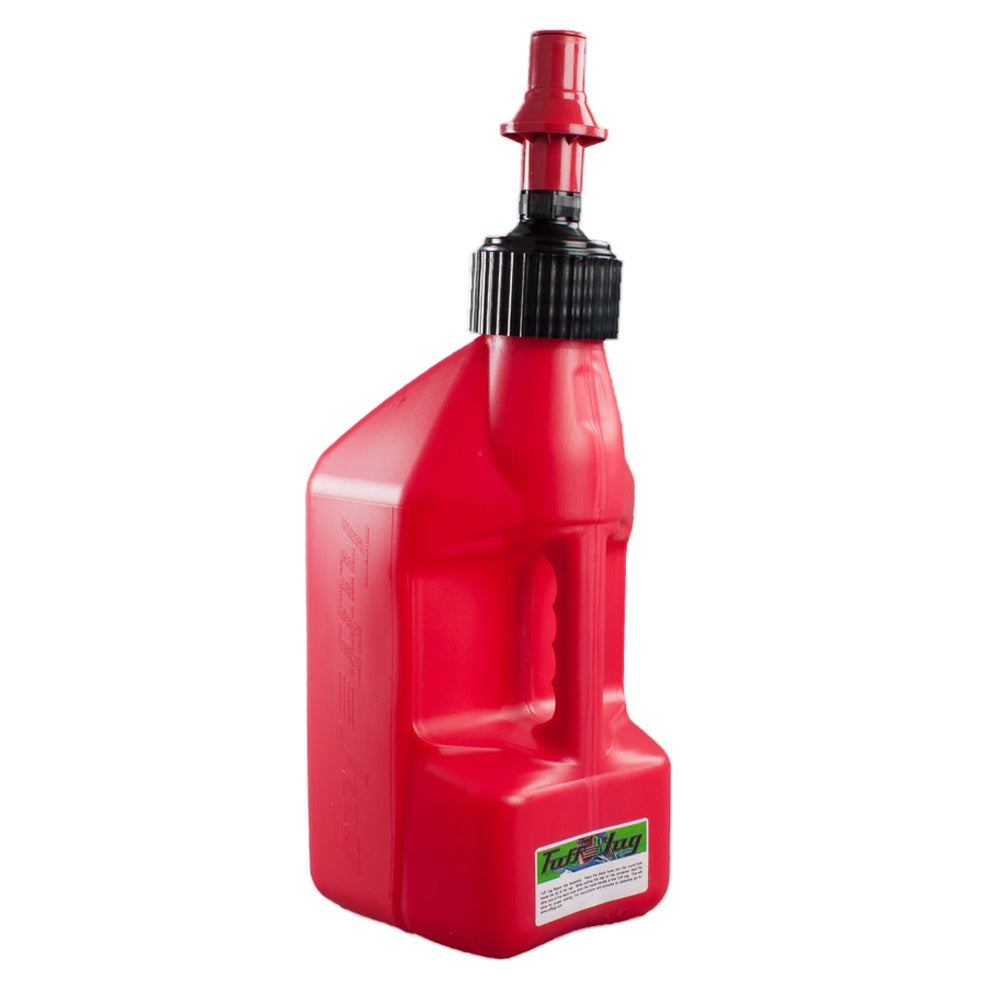 2.7 gal/10 Litre Red Tuff Jug with Red Ripper Cap