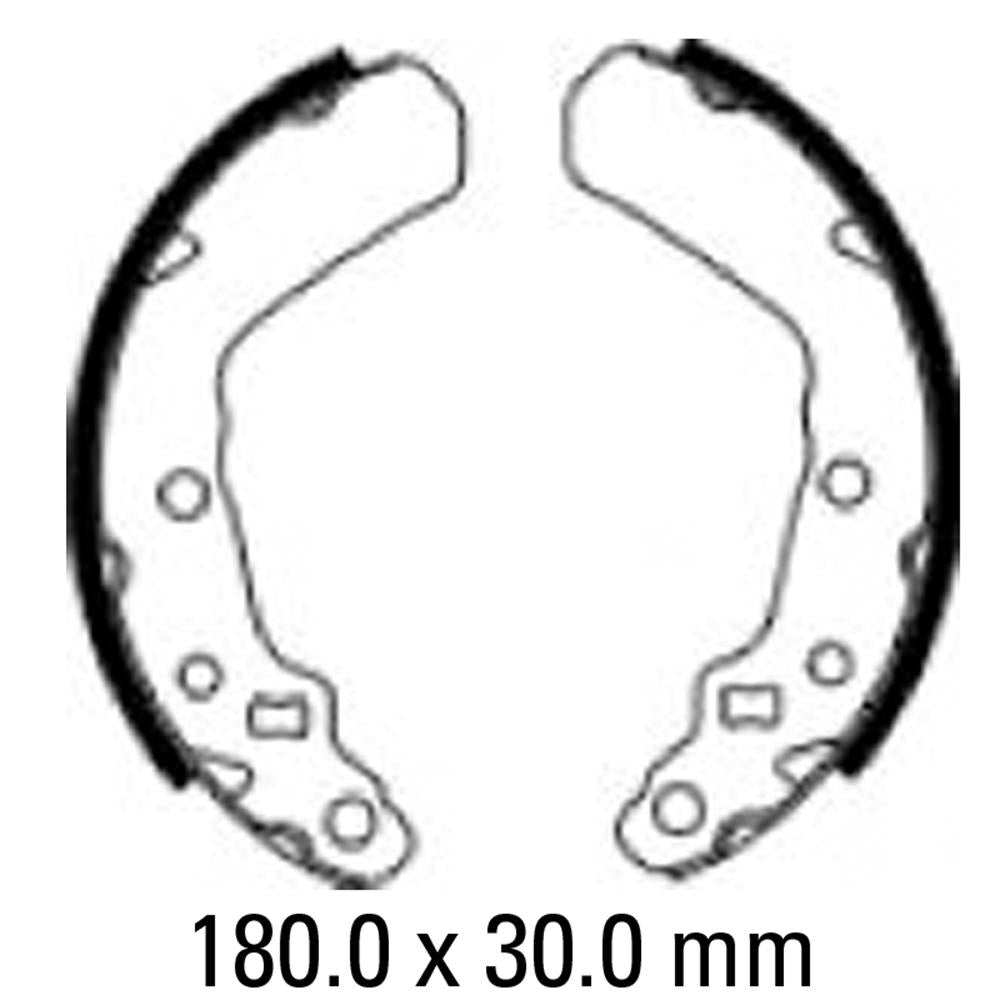 FERODO Brake Shoe Set - FSB929