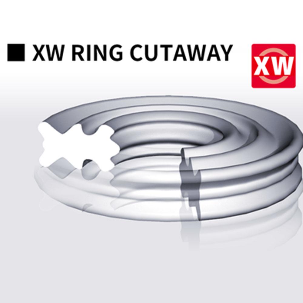 RK CHAIN 525GXW - 120 LINK - BLACK/GOLD