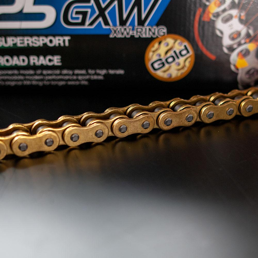 RK CHAIN 525GXW - 120 LINK - GOLD