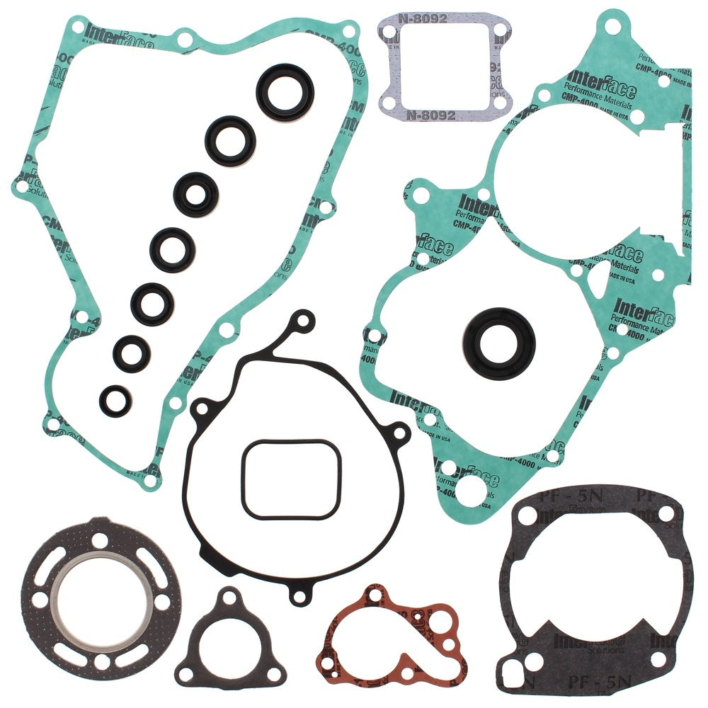 Vertex Complete Gasket Kit with Oil Seals - Honda CR80R 86-91