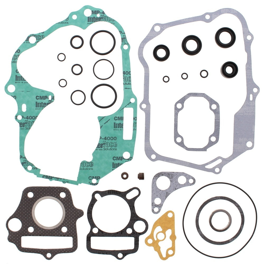 Vertex Complete Gasket Kit with Oil Seals - Honda CRF50F 04-15, XR50R 00-03, Z-50R 88-99